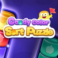 Candy Color Sort Puzzle | Free Online Puzzle Games Game | enjoy4fun