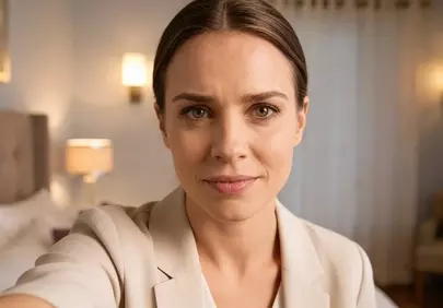 Confident Professional Woman in Home Office Setting
