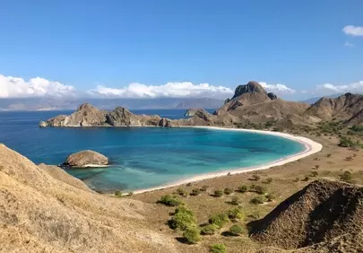 Komodo National Park: Breathtaking Tropical Bay Panorama