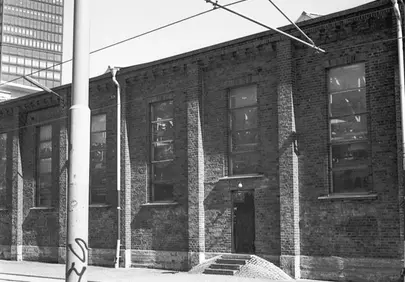 Gritty Urban Charm: Timeless Brickwork and Tram Tracks