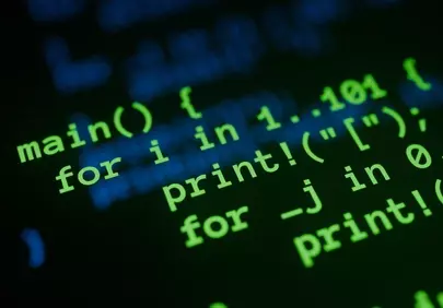 Vibrant Green Code on Dark Screen: A Digital Immersion