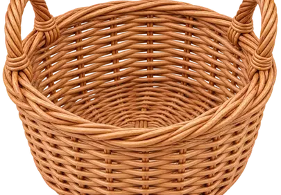 Rustic Woven Basket: Eco-Friendly Home Decor Essential