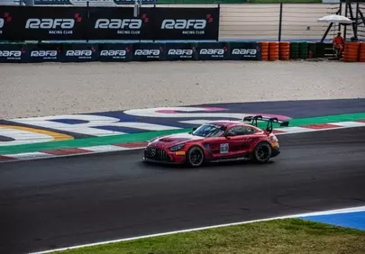 Adrenaline-Fueled Mercedes-AMG GT Racing on Track
