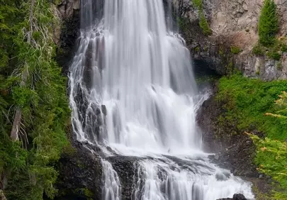 Majestic Cascading Waterfall: A Symphony of Nature's Power