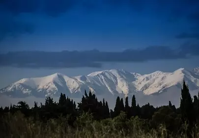 Breathtaking Pyrenees: Snow-Capped Peaks & Azure Skies