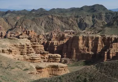 Breathtaking Charyn Canyon: Kazakhstan's Red Rock Majesty