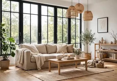 Serene Scandi Living: Nature-Inspired Comfort & Minimalist Elegance