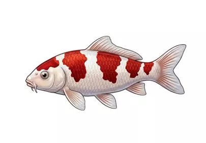 Vibrant Japanese Koi: Serene Beauty in Traditional Art