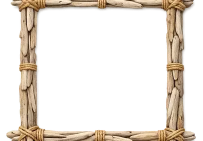 Rustic Driftwood Frame: Nature's Artistry Unleashed