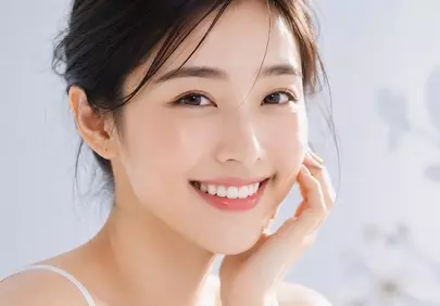 Radiant Glow: Asian Woman's Pure Beauty & Healthy Skin