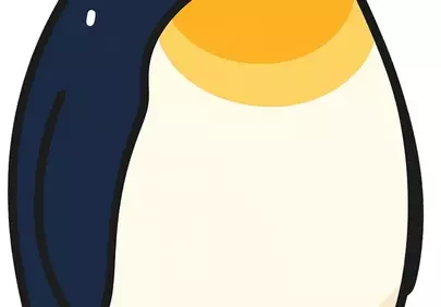 Adorable Cartoon Penguin: Playful Vector Character Design
