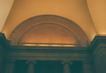 Timeless Archway: Classical Columns & Elegant Curves