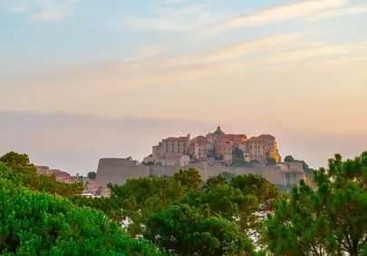Breathtaking Calvi Fortress Sunset: Corsica's Historic Charm