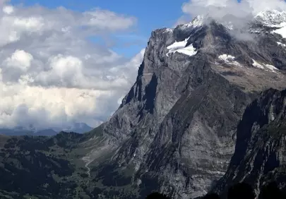 Majestic Alpine Peaks: Switzerland's Breathtaking Mountain Panorama