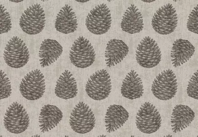 Rustic Winter Charm: Seamless Pine Cone Digital Paper