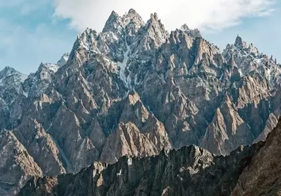 Majestic Karakoram Peaks: A Breathtaking Pakistani Mountain Vista