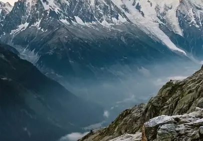 Breathtaking Alps Sunrise: Majestic Peaks & Frosty Vistas
