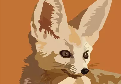 Enchanting Fennec Fox: A Desert Wildlife Portrait