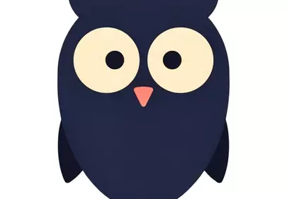 Charming Cartoon Owl: A Whimsical Night Companion
