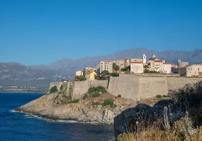 Breathtaking Calvi Citadel: Corsica's Coastal Sunset Gem
