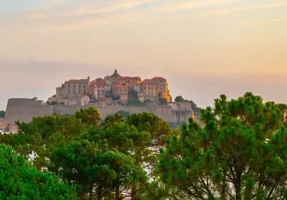 Breathtaking Calvi Citadel: Corsica's Coastal Morning Gem