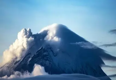 Dramatic Volcanic Eruption: Nature's Raw Power Unleashed
