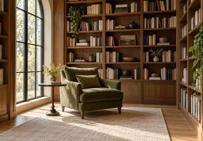 Cozy Home Library Retreat: The Ultimate Reading Nook