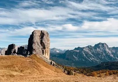 Breathtaking Dolomites: Autumn Hike Amidst Majestic Peaks