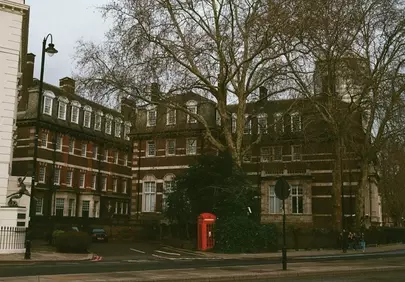 Iconic Red Booth: A Glimpse of Classic London Charm