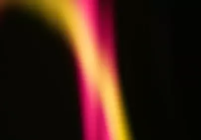 Vibrant Abstract Light Trails on Black Canvas