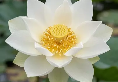 Stunning White Lotus: Serene Bloom for Your Screen