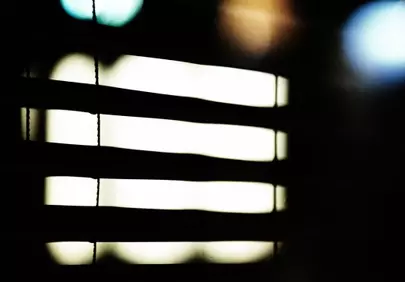 Abstract Night: Blinds, Light, and Urban Mystery