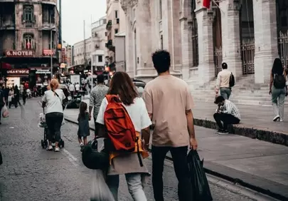 Vibrant City Stroll: Exploring Urban Charms