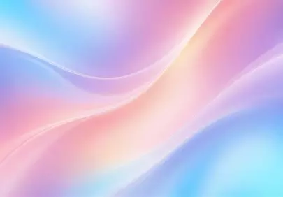 Stunning Pastel Gradient Waves: Modern Abstract Background