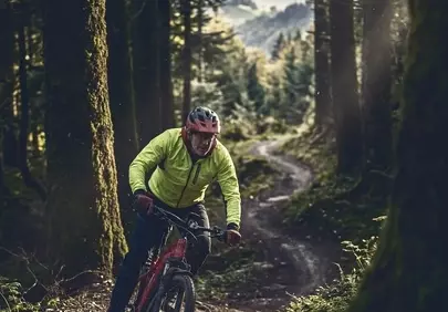Epic Mountain Biking: Thrilling Forest Trail Adventure