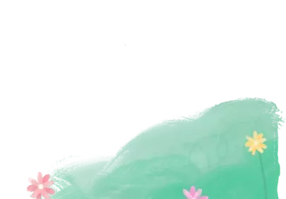 Vibrant Pastel Flower Field: Artistic & Poetic Bloom Illustration