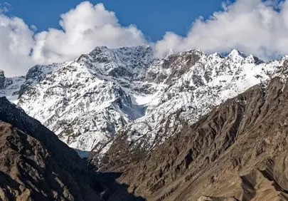 Majestic Winter Peaks: Pakistan's Breathtaking Mountain Panorama