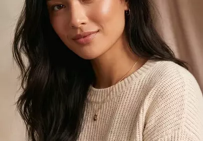 Radiant Beauty: A Portrait of Natural Elegance