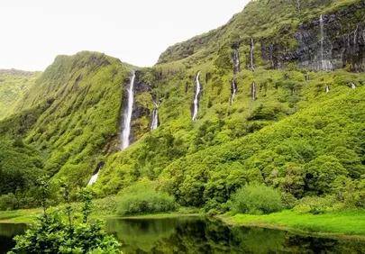 Breathtaking Azores Waterfalls: Nature's Verdant Symphony