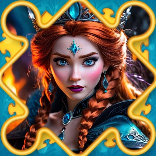 Epic Princess Puzzle LoveH5Games epic-princess-puzzle-loveh5games