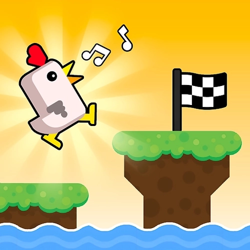 Miss Chicken Racing Chicken Scream Race