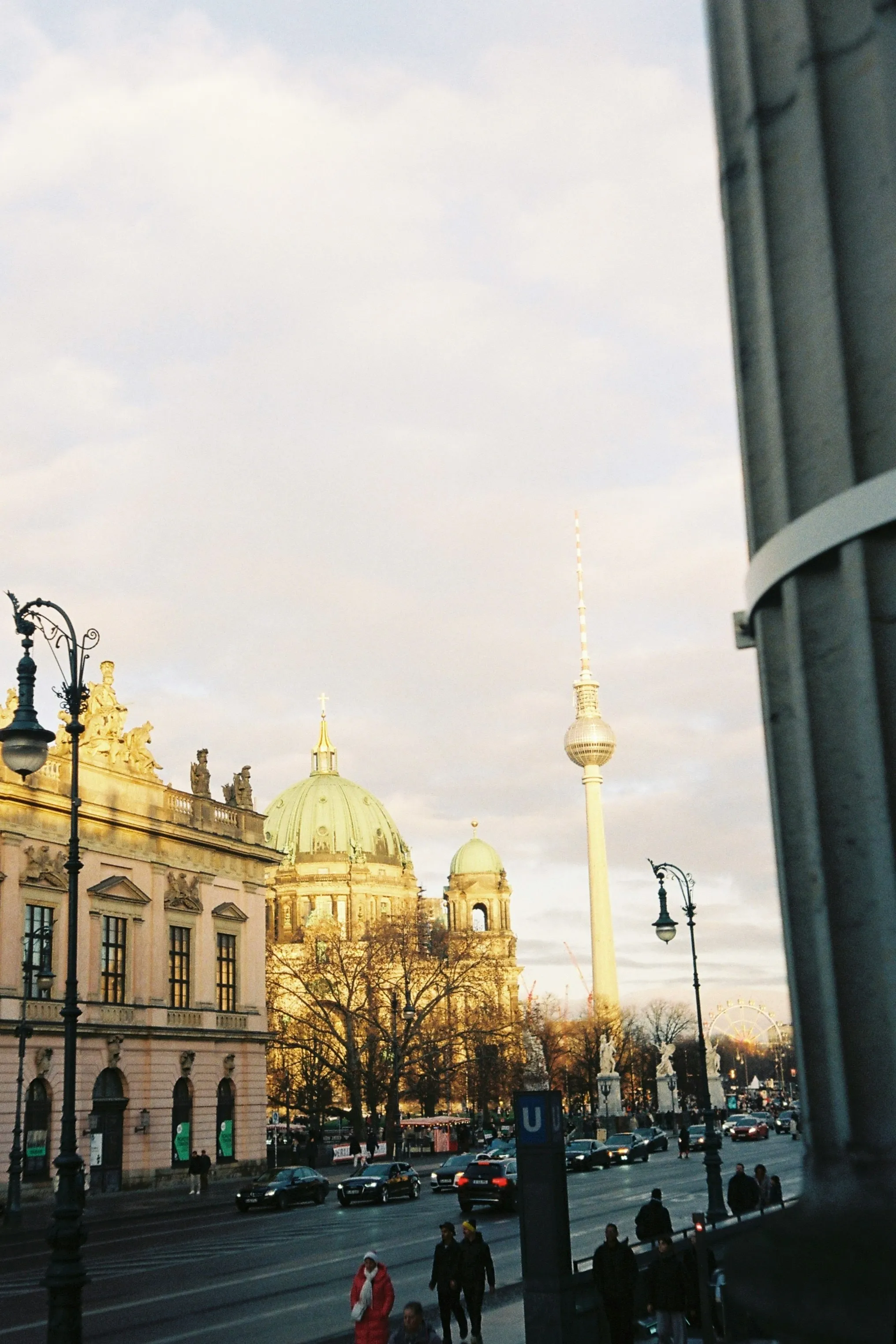 Iconic Berlin: Cathedral and TV Tower Dominate Skyline