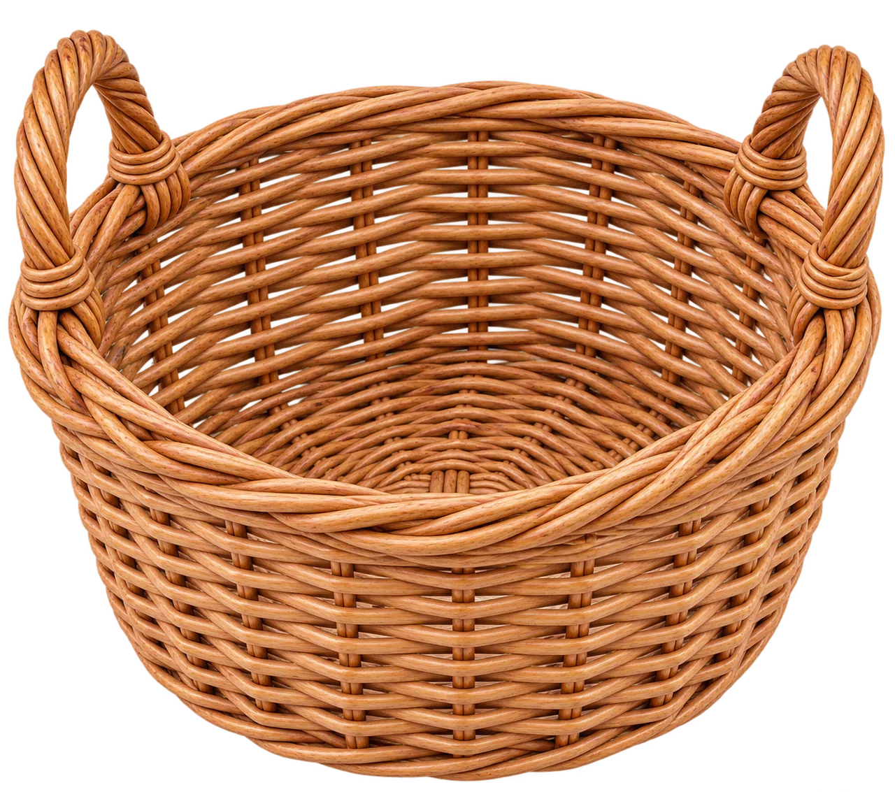 Rustic Woven Basket: Eco-Friendly Home Decor Essential