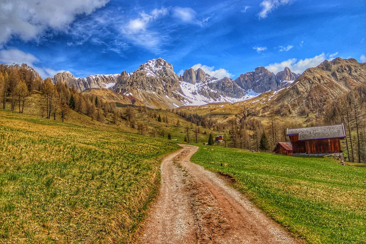 Breathtaking Dolomites: Serene Path to Alpine Majesty