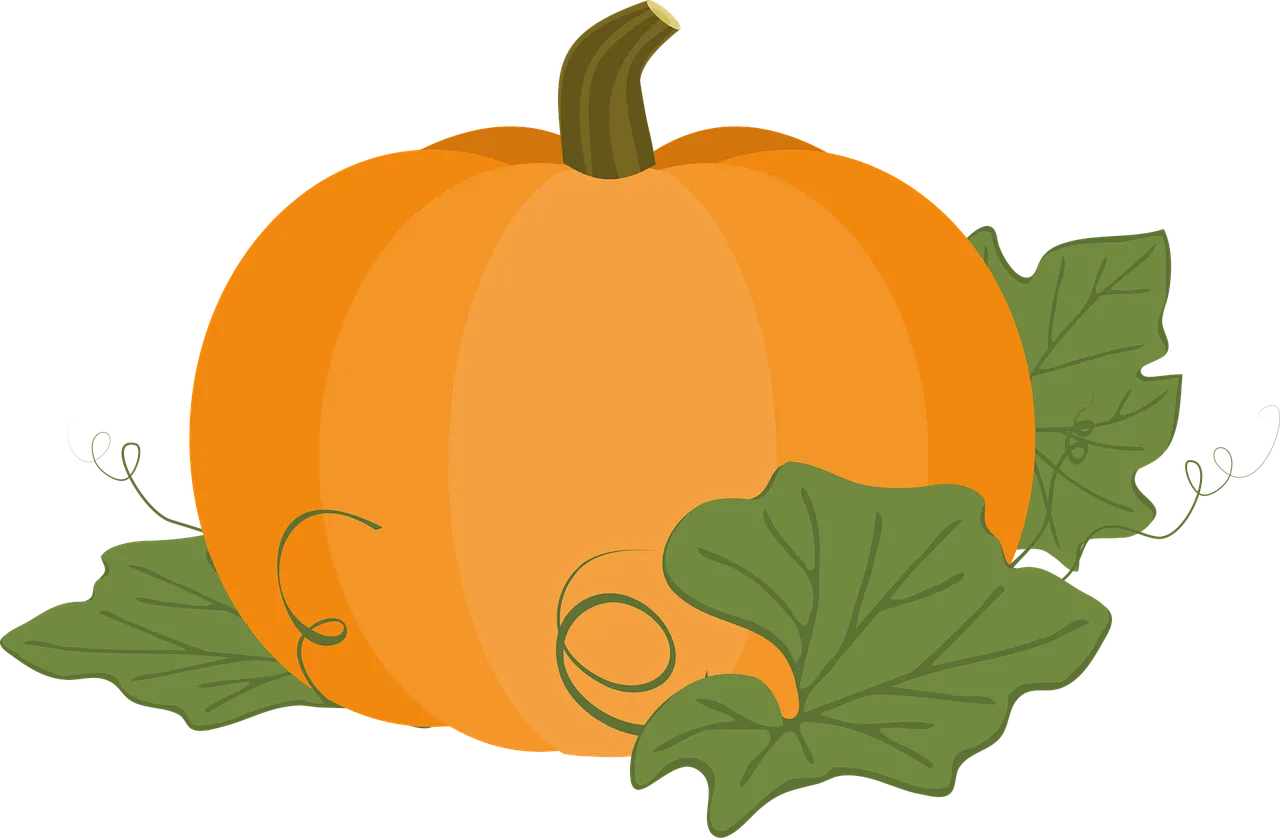 Vibrant Autumn Pumpkin: A Harvest Celebration Illustration