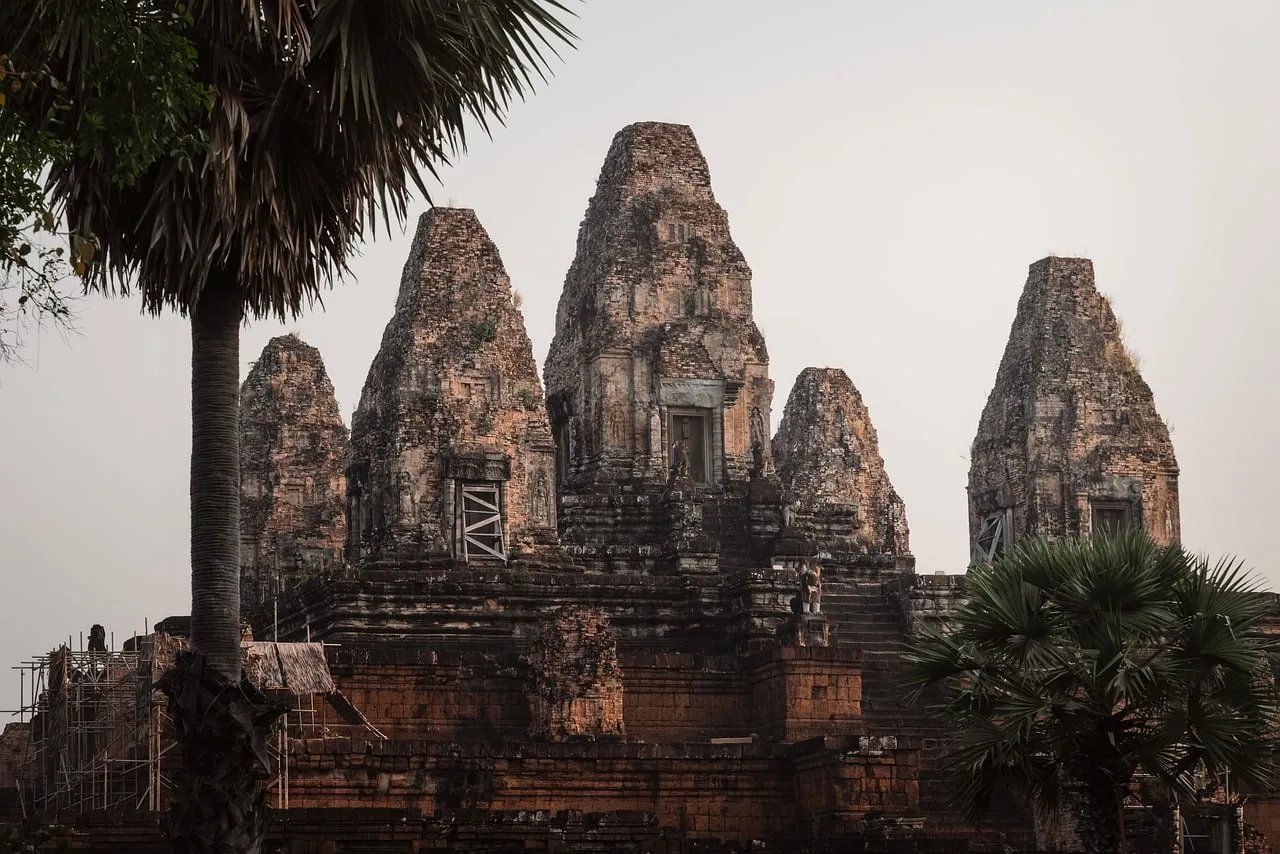 Mystical Angkor Wat: Ancient Temples & Tropical Silhouettes
