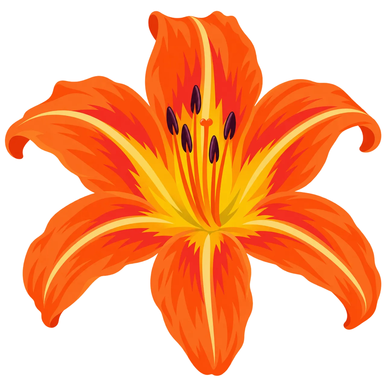 Vibrant Orange Lily: A Symphony of Summer Hues