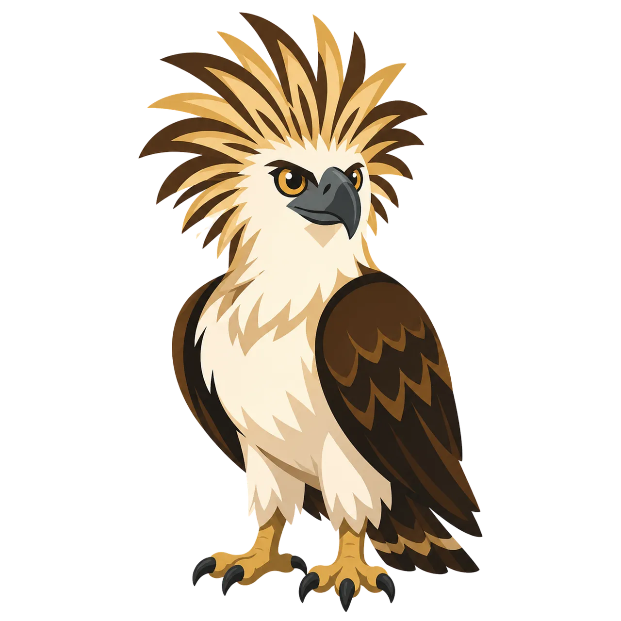 Majestic Philippine Eagle: A Symbol of Tropical Wildlife Protection