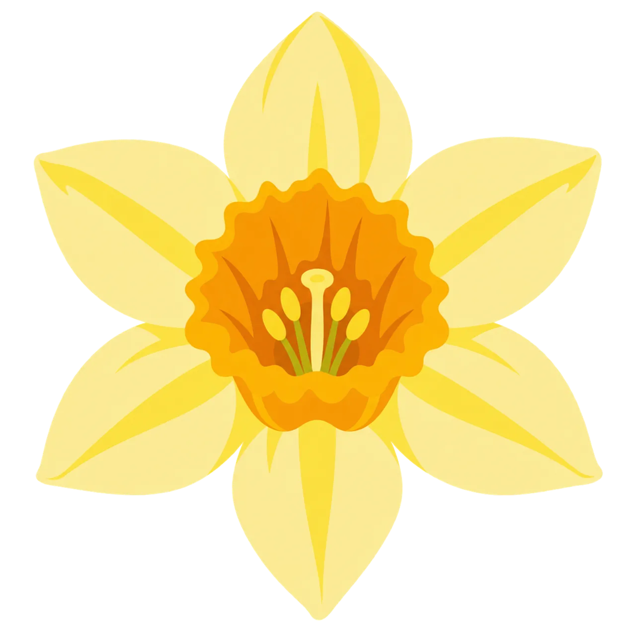 Vibrant Yellow Daffodil: Spring's Cheerful Bloom