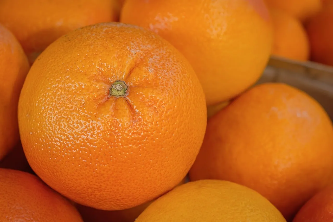 Vibrant Citrus Zest: Fresh Oranges Bursting with Flavor